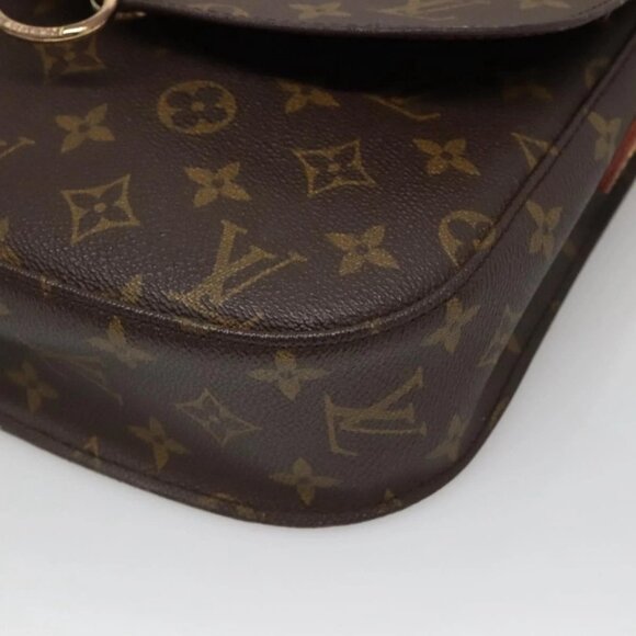LOUIS VUITTON Monogram Saint Cloud GM Shoulder Bag M51242 LV Auth yk18040 - Picture 9 of 16
